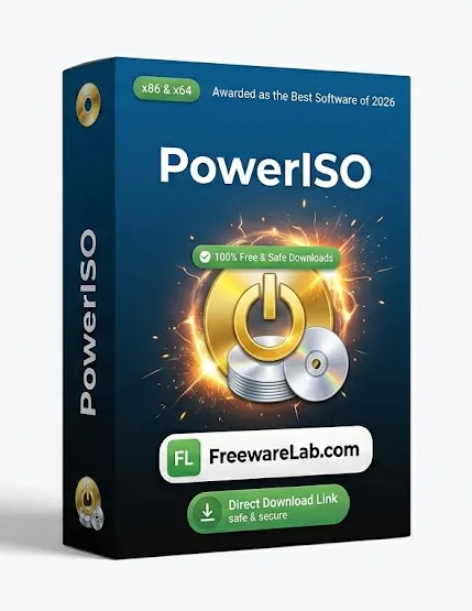 PowerISO 9.3 Ultimate Free Download for Windows 2026 - Free download for Windows
