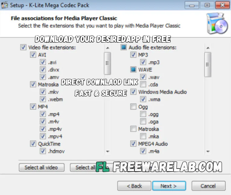 k-lite codec pack