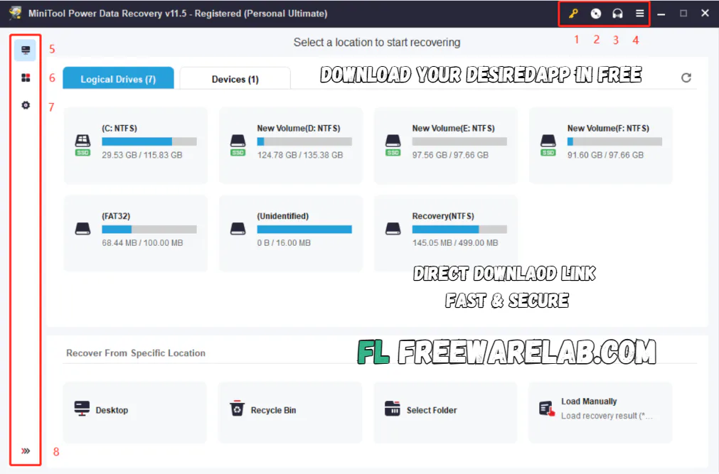 Download MiniTool Power Data Recovery