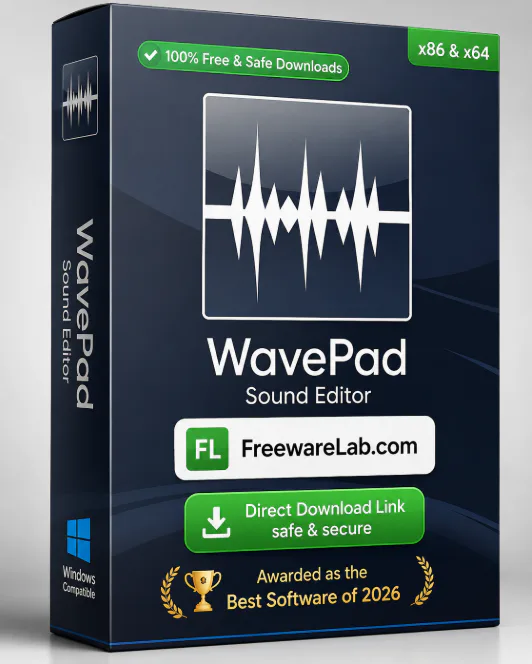 WavePad Audio Editor 24.23 For Windows (2026) - Free download for Windows