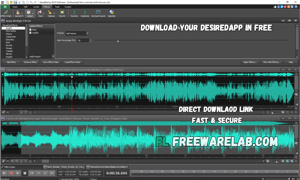 WavePad Sound Editor download