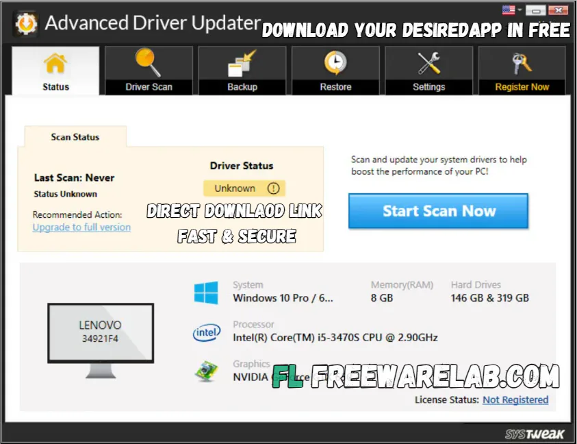 Advanced Driver Updater download