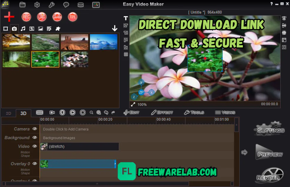 Simple Video Editor PC
