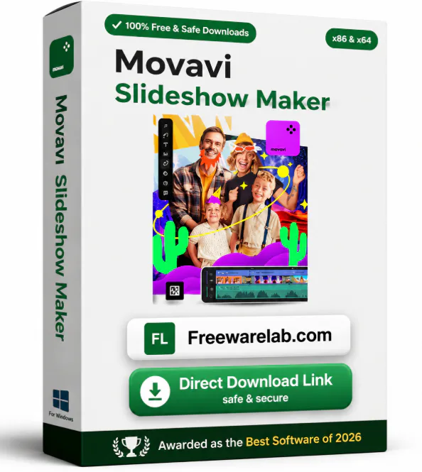 Movavi Slideshow Maker 25.0.0 For Windows (2026) - Free download for Windows
