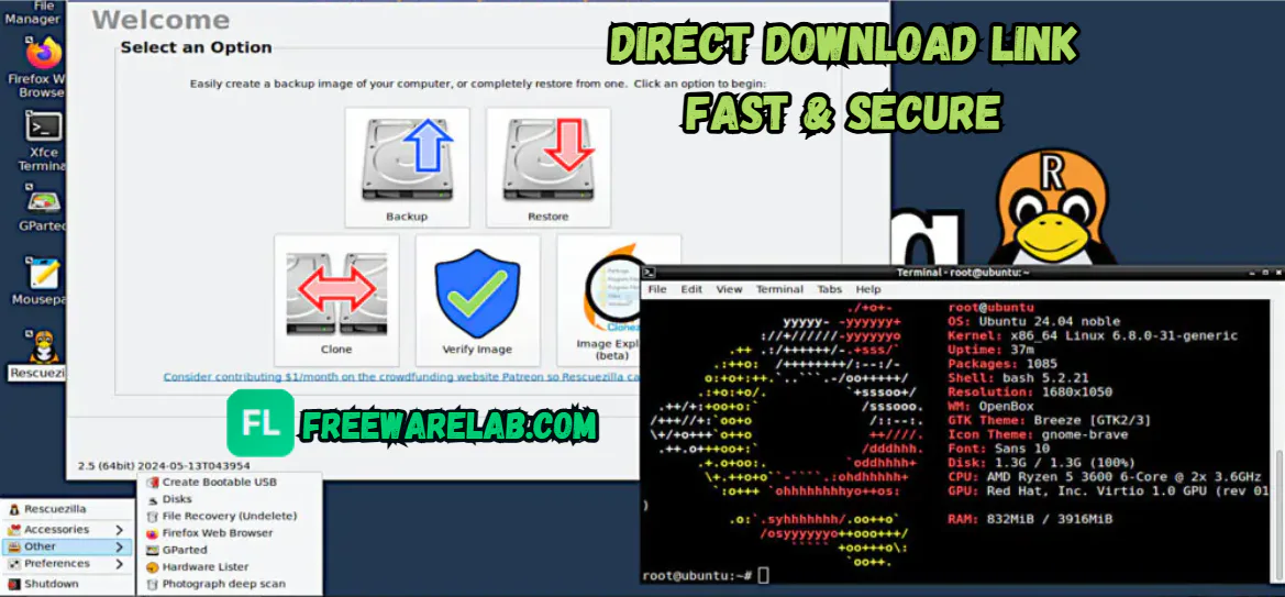 Rescuezilla Download