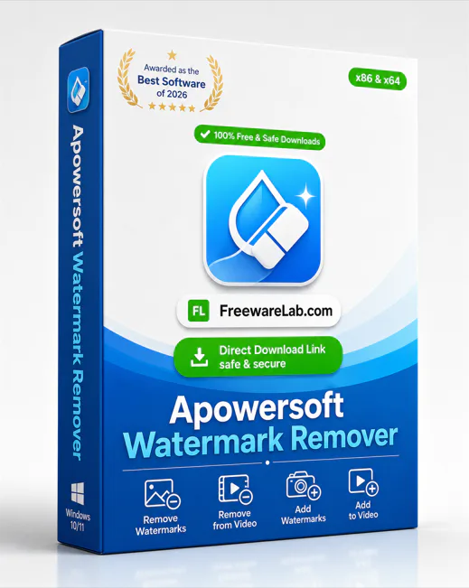 Apowersoft Watermark Remover 1.4.19.1 Download for Windows 2026 - Free download for Windows
